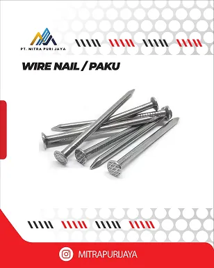 Paku berkualitas tinggi dengan daya cengkeram kuat, cocok untuk berbagai kebutuhan konstruksi dan furnitur.